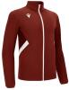 Macron Raijin Full Zip Training Top - Cardinal / White