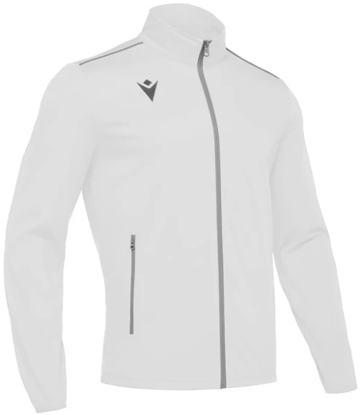 Macron Nemesis Full Zip Training Top - White