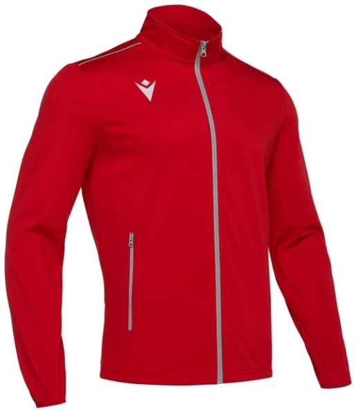 Macron Nemesis Full Zip Training Top - Red