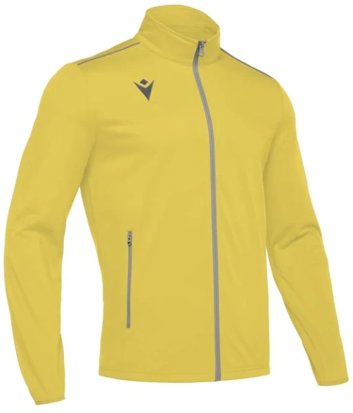 Macron Nemesis Full Zip Training Top - Yellow