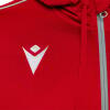 Macron Freyr Full Zip Hooded Training Top - Red