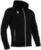 Macron Freyr Full Zip Hooded Training Top - Black