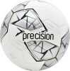 10 Multi-Buy Precision Fusion FIFA Basic Training Ball - White/Silver - Size 4