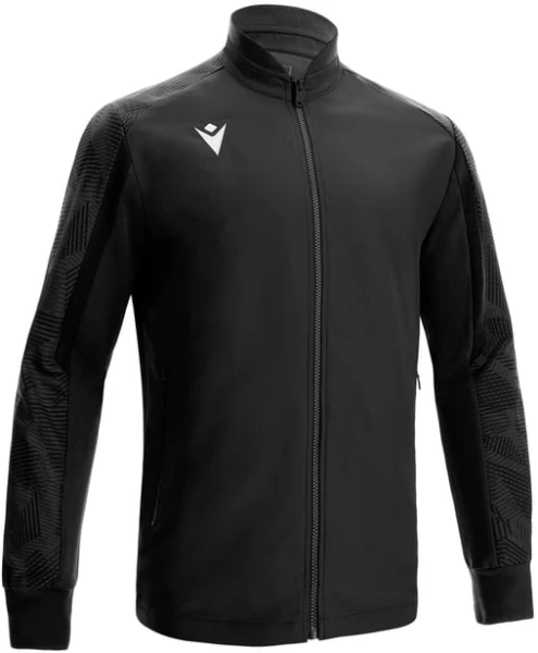 Macron Achilles Full Zip Training Top - Black