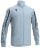 Macron Achilles Full Zip Training Top - Silver / Anthracite