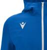 Macron Tiamat Full Zip Hooded Training Top - Royal / White