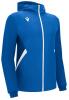 Macron Tiamat Full Zip Hooded Training Top - Royal / White