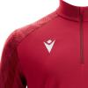 Macron Naryn 1/4 Zip Training Top - Red