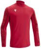 Macron Naryn 1/4 Zip Training Top - Red