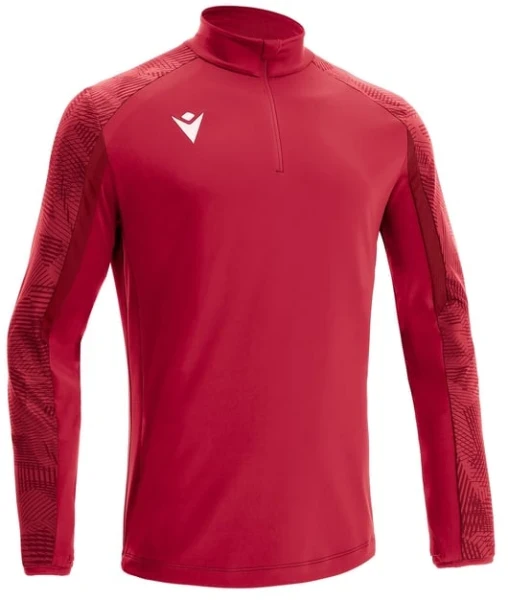 Macron Naryn 1/4 Zip Training Top - Red