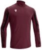 Macron Naryn 1/4 Zip Training Top - Cardinal