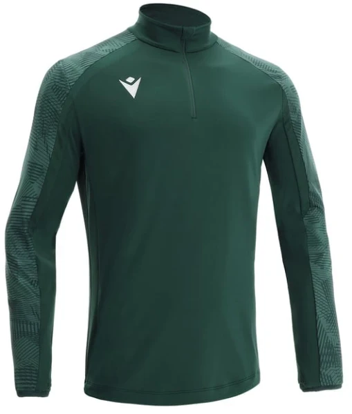 Macron Naryn 1/4 Zip Training Top - Bottle Green