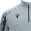 Macron Naryn 1/4 Zip Training Top - Silver / Anthracite