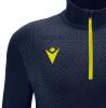 Macron Fraser 1/4 Zip Training Top - Navy / Yellow