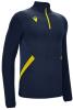 Macron Fraser 1/4 Zip Training Top - Navy / Yellow