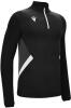 Macron Fraser 1/4 Zip Training Top - Black / White