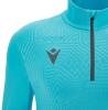 Macron Fraser 1/4 Zip Training Top - Neon Sky / Anthracite