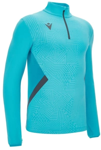 Macron Fraser 1/4 Zip Training Top - Neon Sky / Anthracite