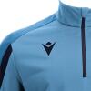 Macron Arno 1/4 Zip Training Top - Columbia / Navy