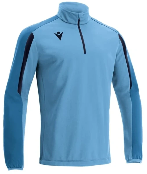 Macron Arno 1/4 Zip Training Top - Columbia / Navy