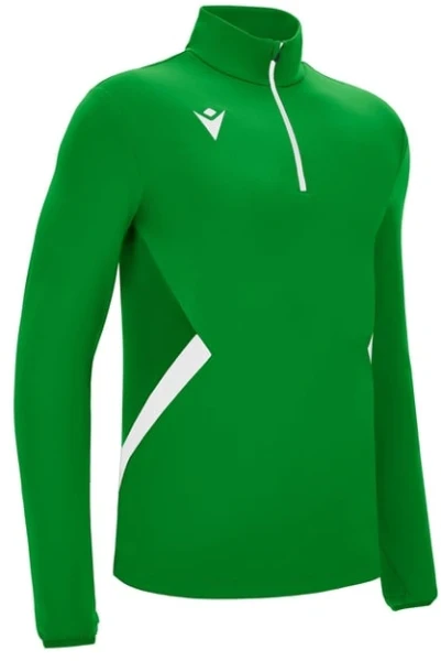 Macron Piave 1/4 Zip Training Top - Green / White