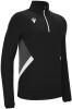 Macron Piave 1/4 Zip Training Top - Black / White