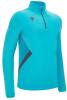 Macron Piave 1/4 Zip Training Top - Neon Sky / Anthracite