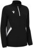 Macron Maira Women's 1/4 Zip Training Top - Black / White