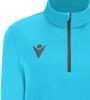 Macron Maira Women's 1/4 Zip Training Top - Neon Sky / Anthracite