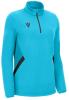 Macron Maira Women's 1/4 Zip Training Top - Neon Sky / Anthracite