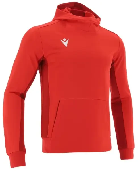 Macron Electro Hoodie - Red / Dark Red