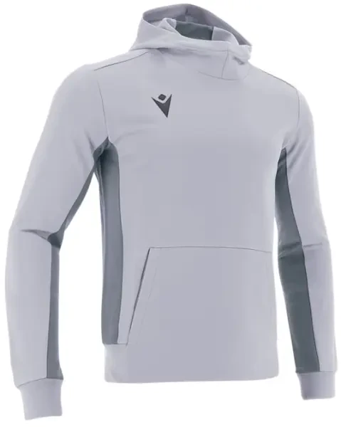 Macron Electro Hoodie - Silver / Dark Silver