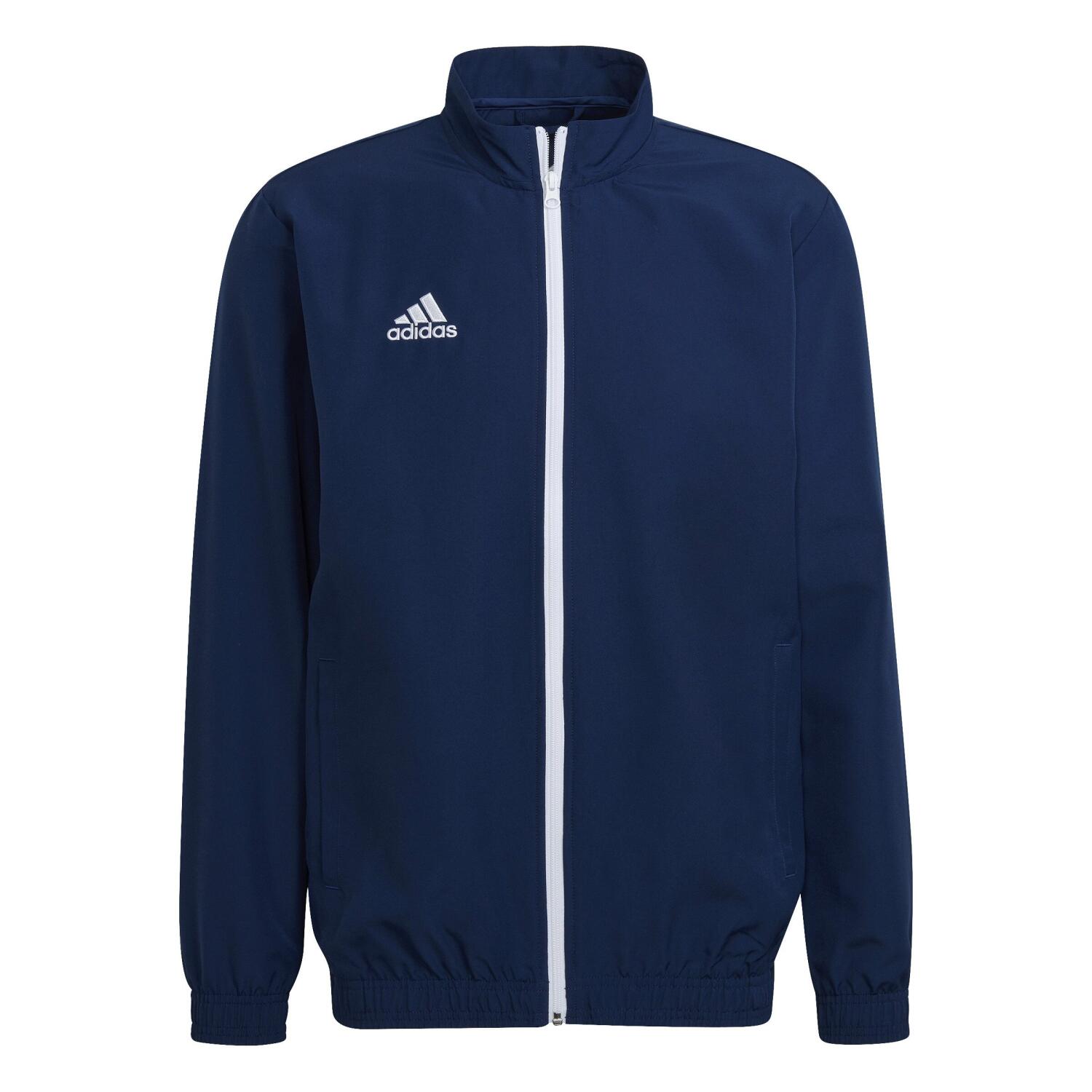 Adidas jacket outlet navy blue