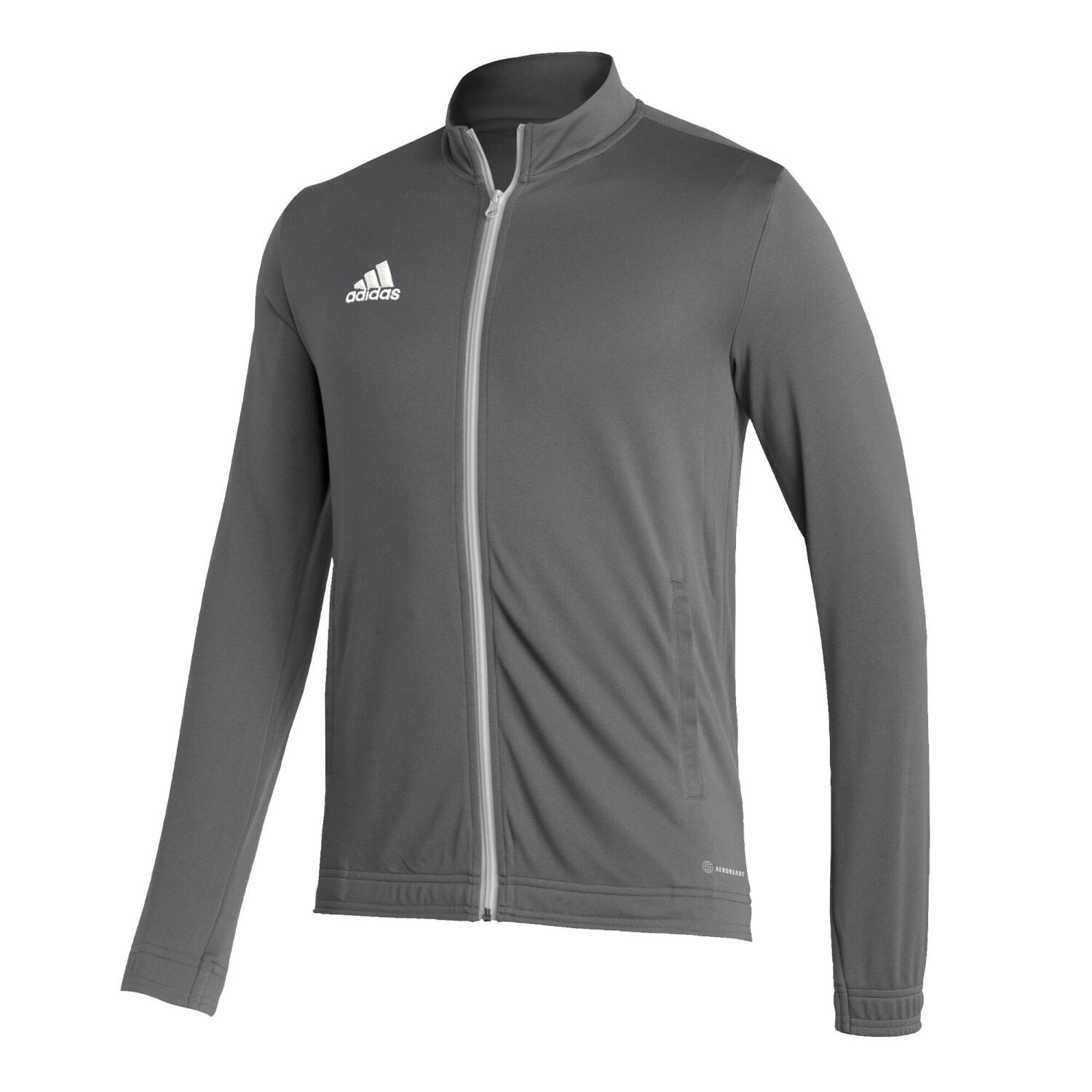 Grey and 2024 white adidas jacket