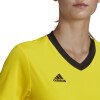 Adidas Entrada 22 Womens Jersey - Team Yellow / Black