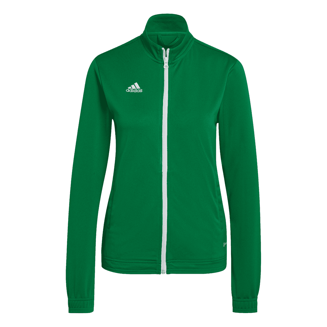 Green adidas best sale track jacket women's