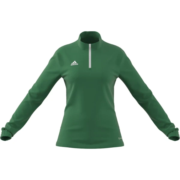 Adidas Entrada 22 Women's Training 1/4 Zip Top - Team Green