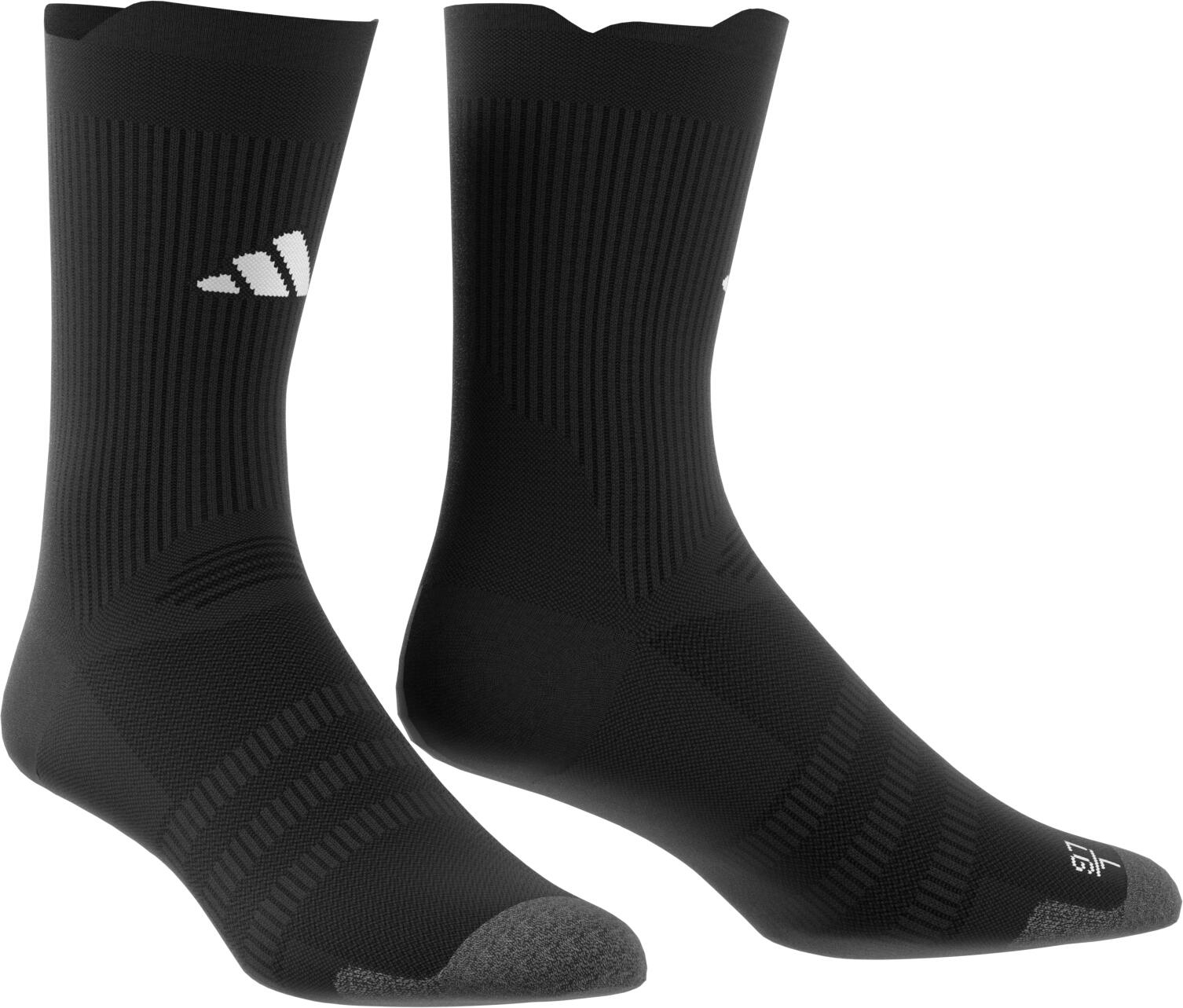 Adidas Football Crew Socks Cushioned Black Total Football Direct