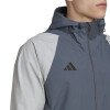 Adidas Tiro 23 Competition All Weather Jacket - Team Onix / Light Grey