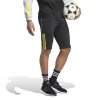Adidas Tiro 23 Competition Training Half Pants - Black / Impact Yellow