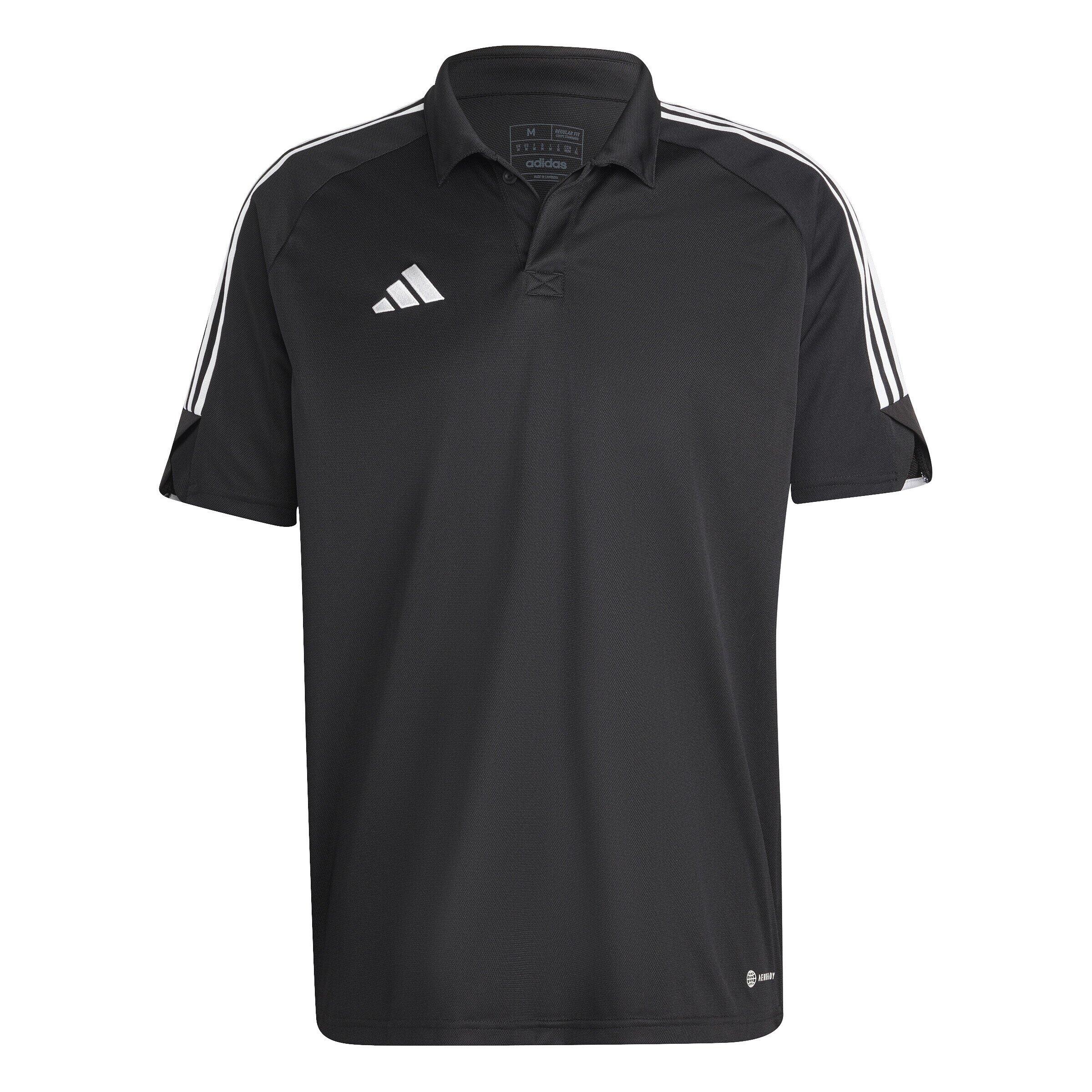 Adidas Tiro 23 League Polo Shirt - Black - Total Football Direct