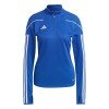 Adidas Tiro 23 League Women's Training 1/4 Zip Top - Team Royal Blue