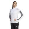 Adidas Tiro 23 League Women's Training 1/4 Zip Top - White