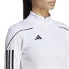 Adidas Tiro 23 League Women's Training 1/4 Zip Top - White