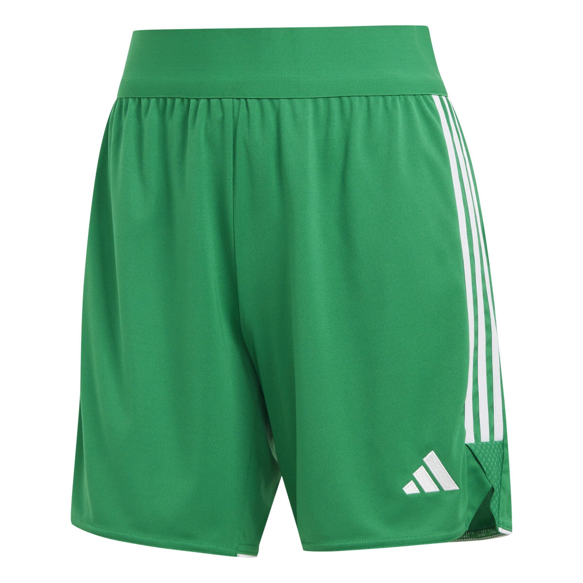 adidas Football Tiro 23 shorts in black and green