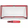 Bazooka Goal 6' x 3 x 3' (Aluminium) - Red / White