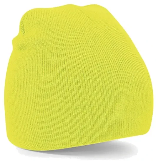 Beechfield Fleece Lined Beanie - Neon Yellow (Old Stock)