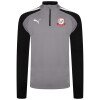 Coggeshall Town FC Youth Qtr Zip Top - Grey
