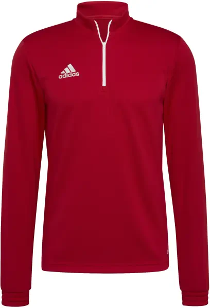 Adidas Entrada 22 1/4 Zip Track Top - Team Power Red