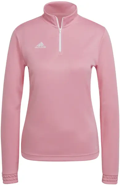 Adidas Entrada 22 Women's Training 1/4 Zip Top - Semi Pink Glow